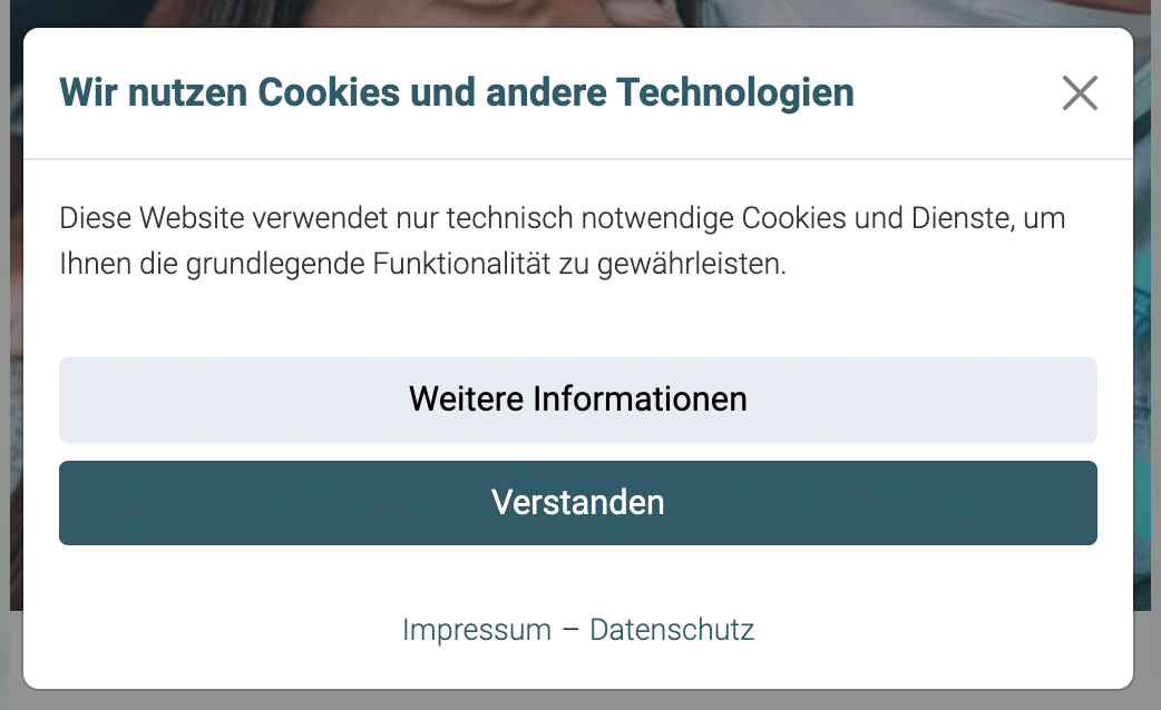 Bild vom Feld Cookies