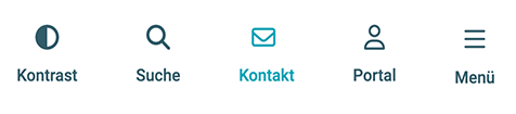 Menü Kontakt